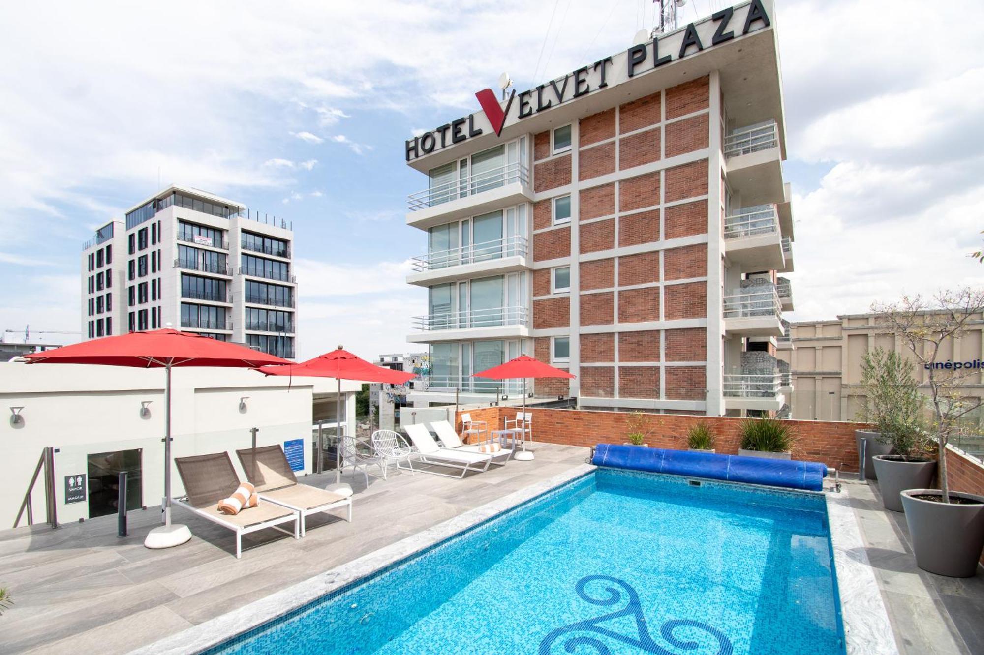 Hotel Velvet Plaza Guadalajara Exterior foto