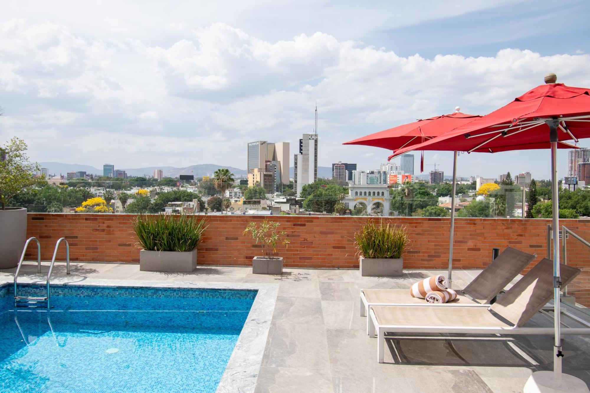 Hotel Velvet Plaza Guadalajara Exterior foto